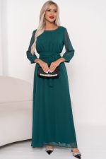 Платье Гретта (зеленый) Р11-1234 Nikol