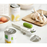 Открывалка 3-в-1 pivot, бело-зеленая