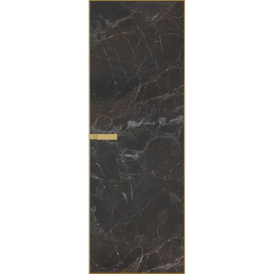 Скрытая алюминиевая дверь Invisible 1AGN мрамор