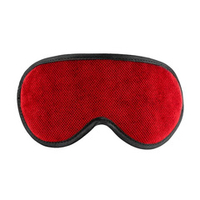 Красная сплошная маска на резиночке с черной окантовкой БДСМ Арсенал My Rules 6906-2
