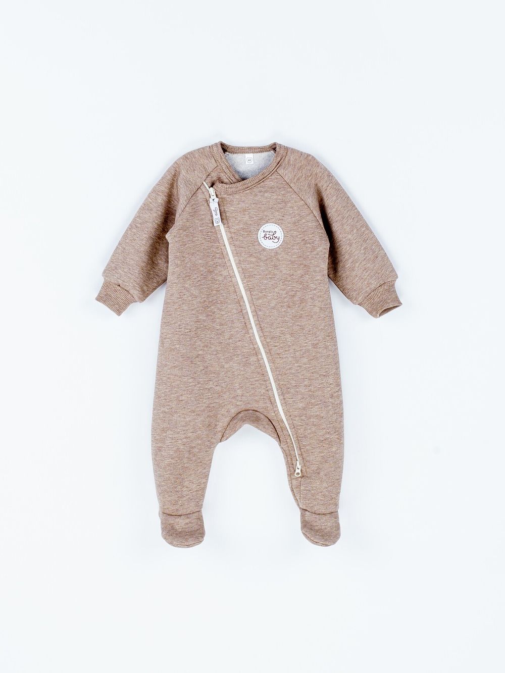 Комбинезон-косуха с закрытой ножкой "Халва" утепленный 0+