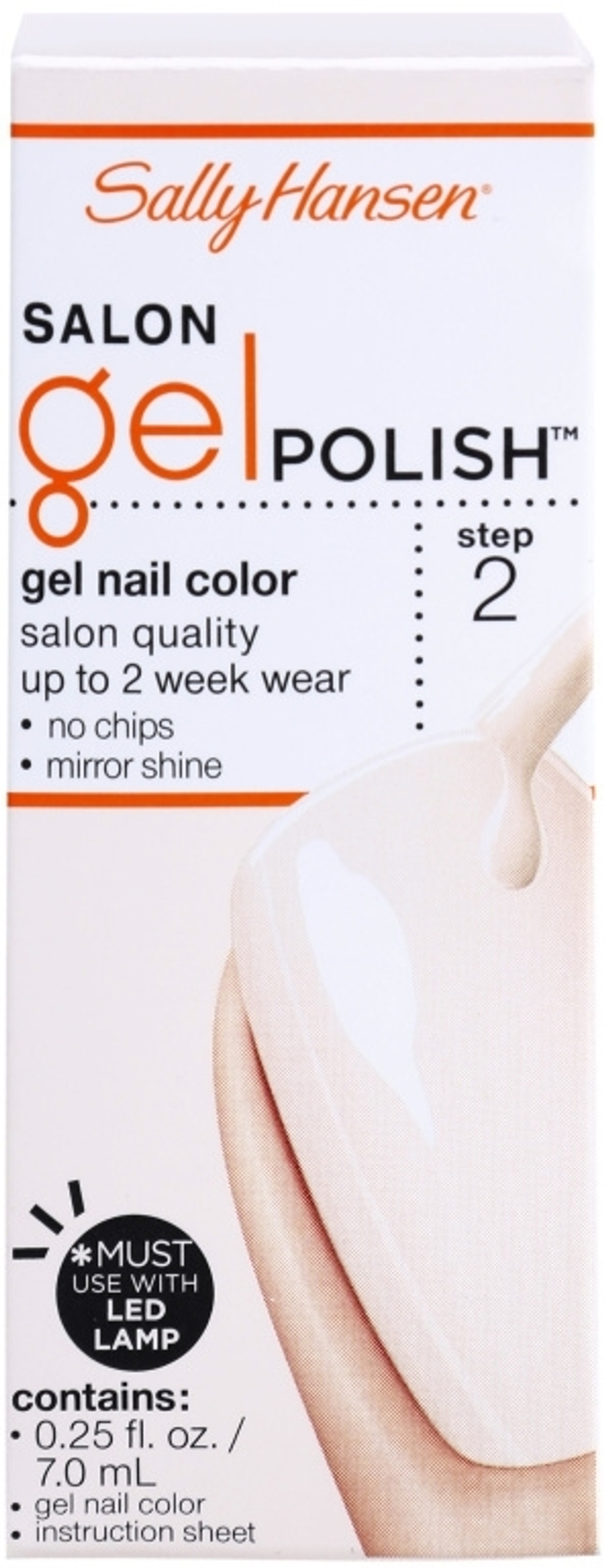 Sally Hansen Salon Gel - гибридный лак для ногтей, 7 ml