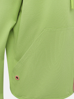 Кофта жен. AERONAUTICA 1877 салатовый лого розовым