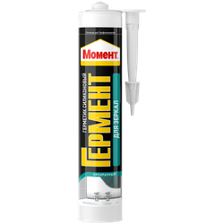 Жидкие гвозди Момент 3000273 Гермент силиконовый для зеркал прозрачный 280 мл. | Момент