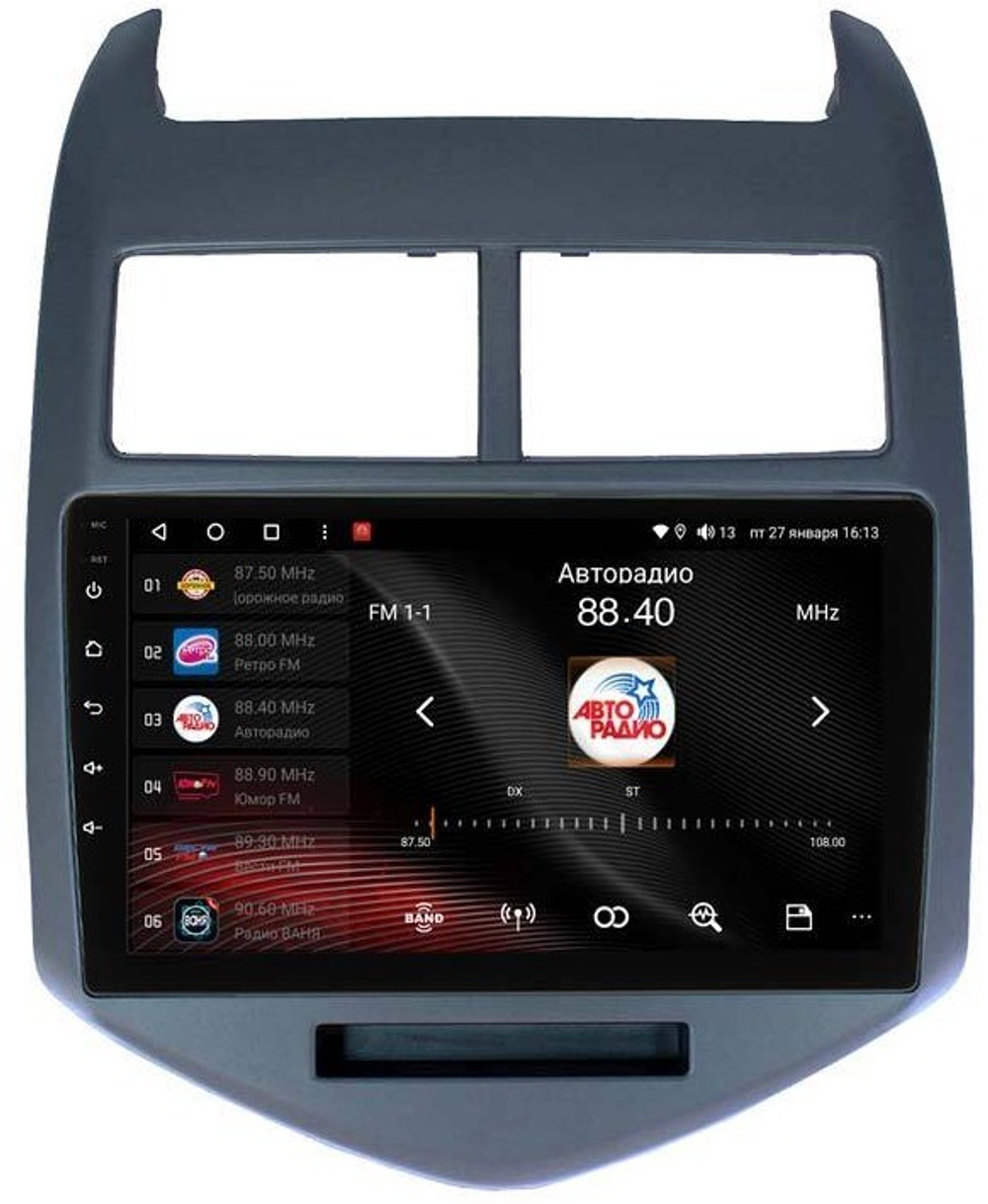 Магнитола для Chevrolet Aveo 2012-2015 - Vaycar VA10-0107 на Android 13, 8-ядер, 4G SIM-слот