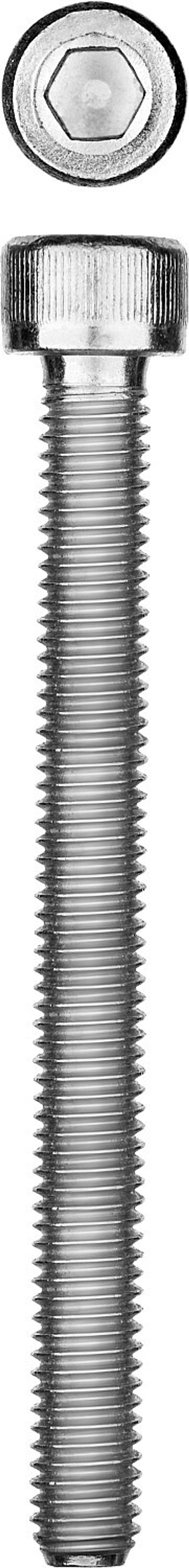 Винт DIN 912, М10x70 мм, 5 кг (100 шт.), кл. пр. 8.8, оцинкованный, ЗУБР