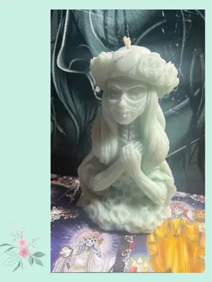 Свеча "Санта Муэрте" программная