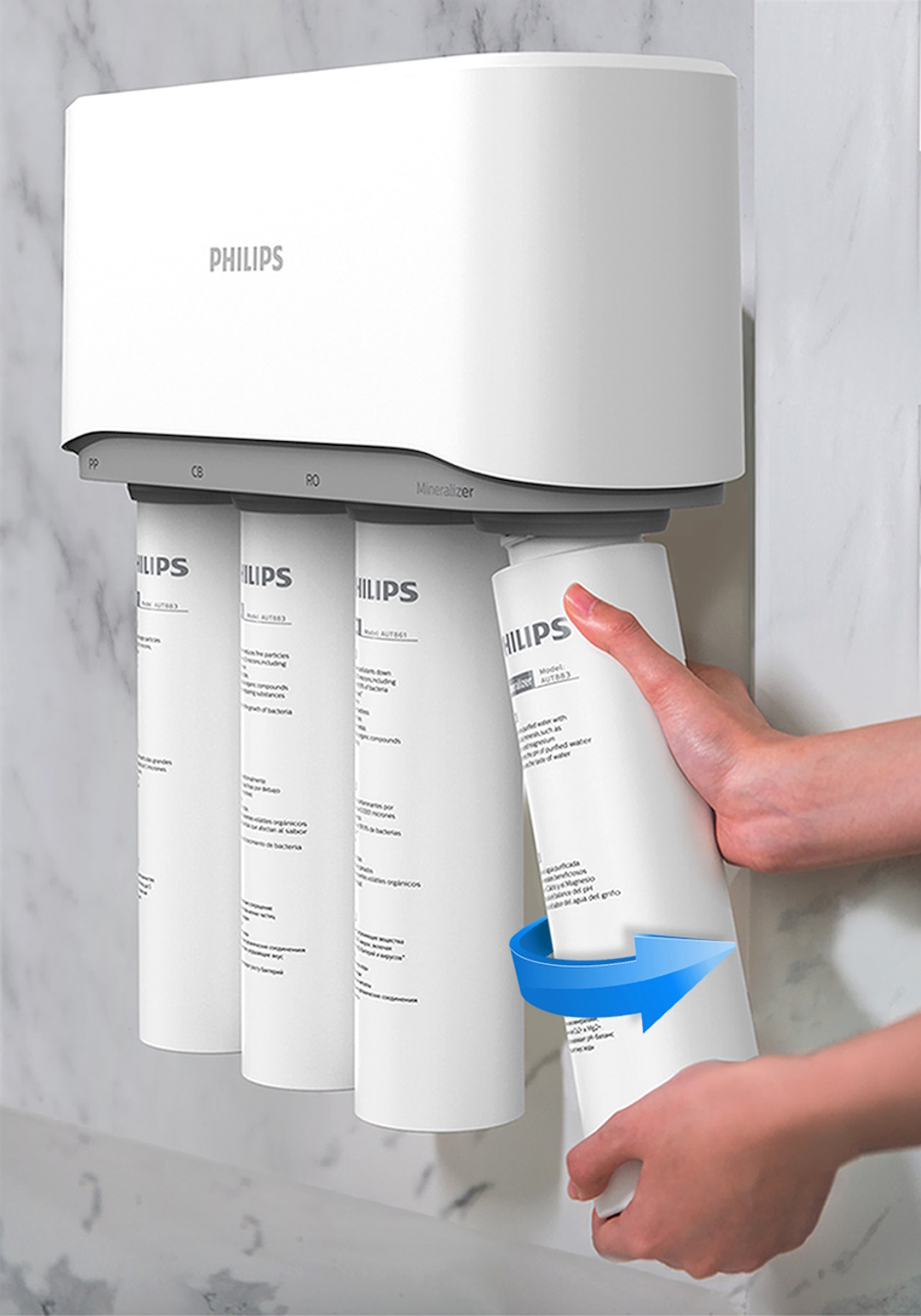 Обратноосмотическая система фильтрации с резервуаром AUT3268/10