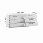 Комод 1384 Мадера