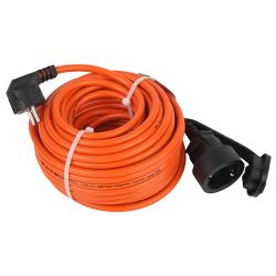 Удлинитель силовой ЭРА UPx-1e-3x1.5-20m в бухте c заземлением 1 розетка 20м ПВС 3х1.5мм2 | Силовые удлинители