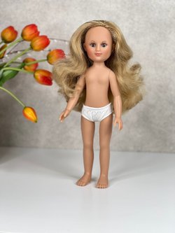 Кукла Nines виниловая 34см Leslie без одежды (1440W7)