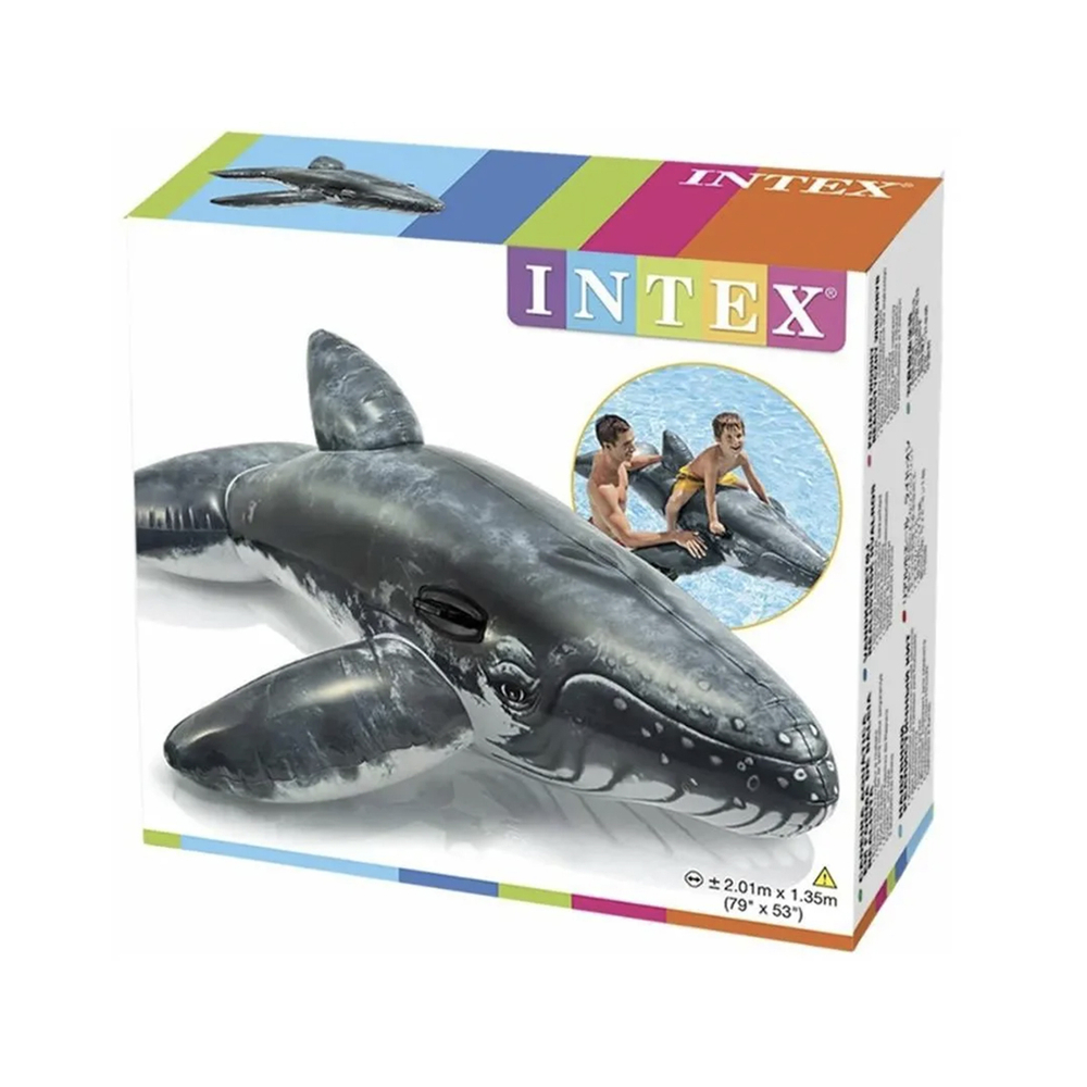 Плот надувной Intex 57530 "Кит", 201 х 135 см