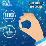 EVLution Nutrition, CLA1000®, средство для коррекции веса без стимуляторов, 180 капсул (1000 мг в 1 капсуле)