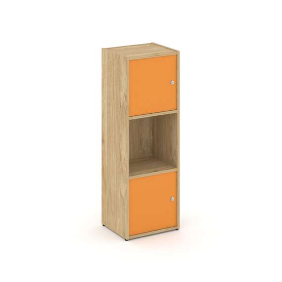 Locker plus Комплект №1 LK.K-001 Тиквуд Светлый/Оранжевый 408*350*1203