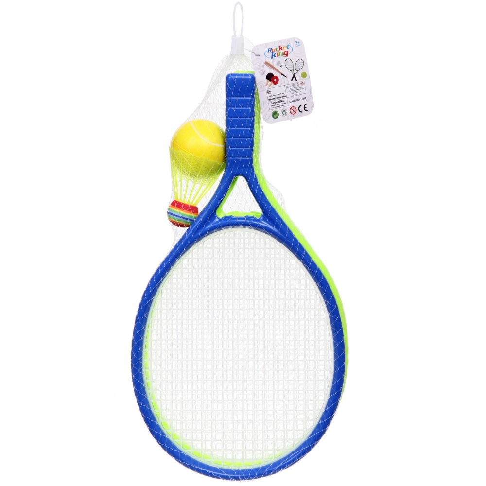 Теннис пляжный в наборе BT-2868: 2 ракетки 42*22 см, мячик, волан