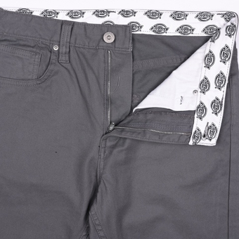 Пепельно-серые зауженные джинсы Dickies, S (30x30)