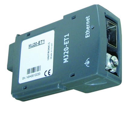 MJ20-ET1 коммуникационный модуль Ethernet для PLC+HMI Unitronics Jazz
