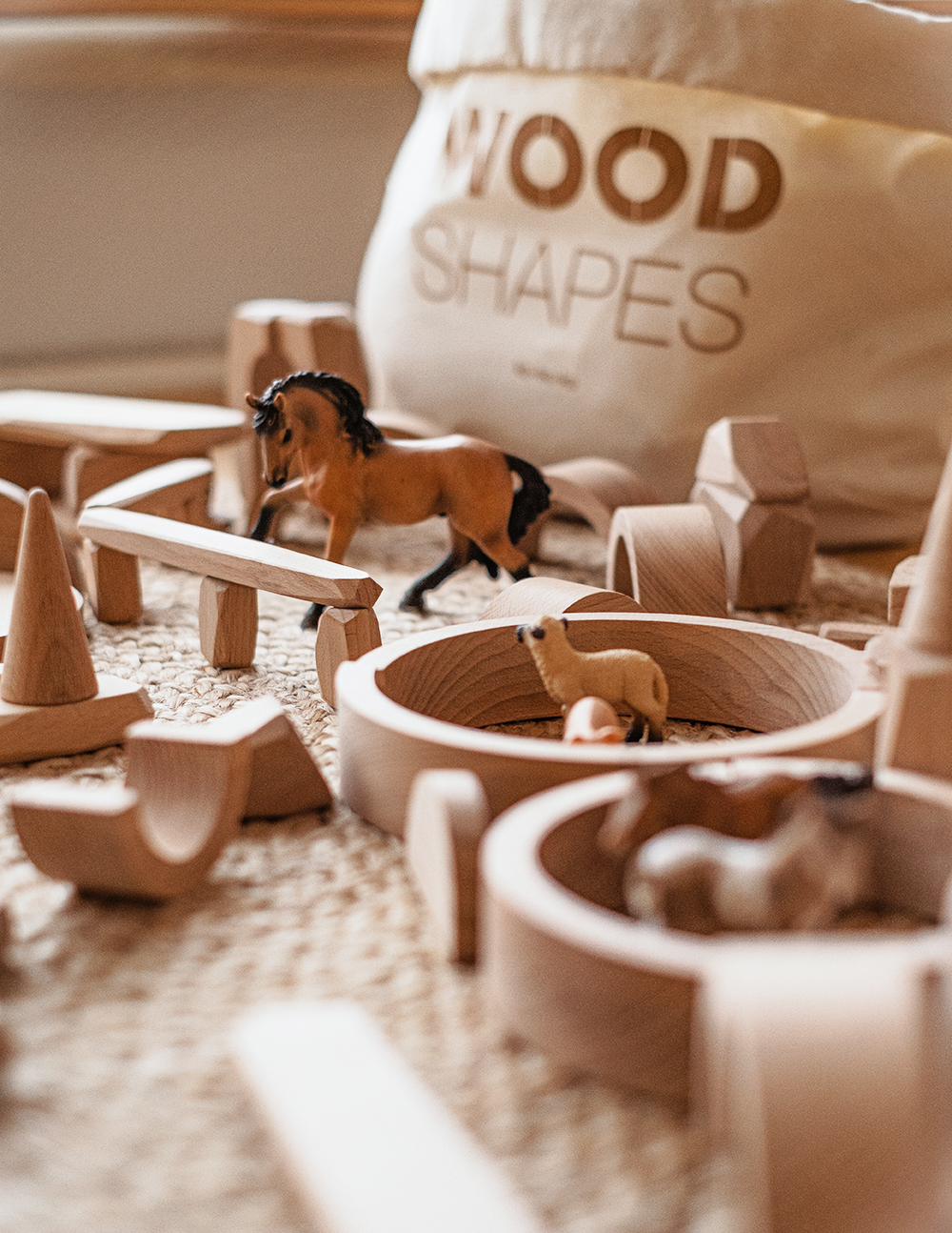 Деревянный конструктор WOOD SHAPES