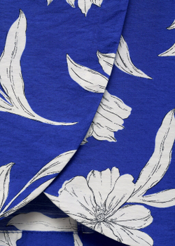 Юбка-парео с цветочным принтом