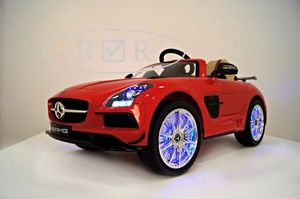 Детский электромобиль River Toys Mercedes-Benz SLS A333AA VIP красный