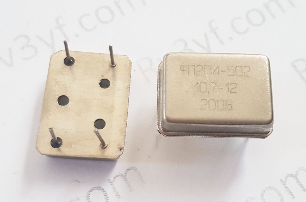 10,700 МГц ФП2П4-502-10,7-12 полоса 12 кГц