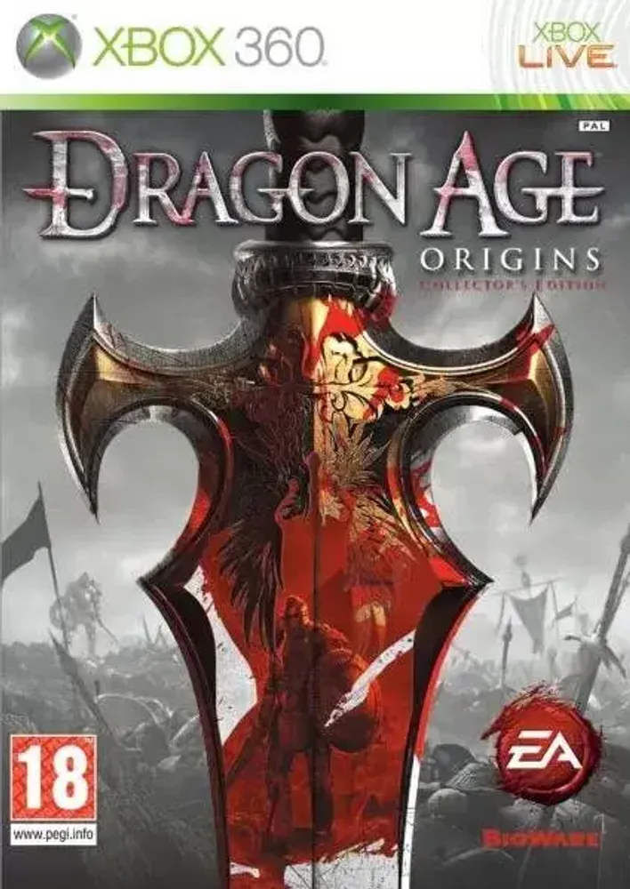 Видеоигра Dragon Age: Origins (Начало) (Collector&#39;s Edition) (Xbox 360/Xbox One) USED Б/У