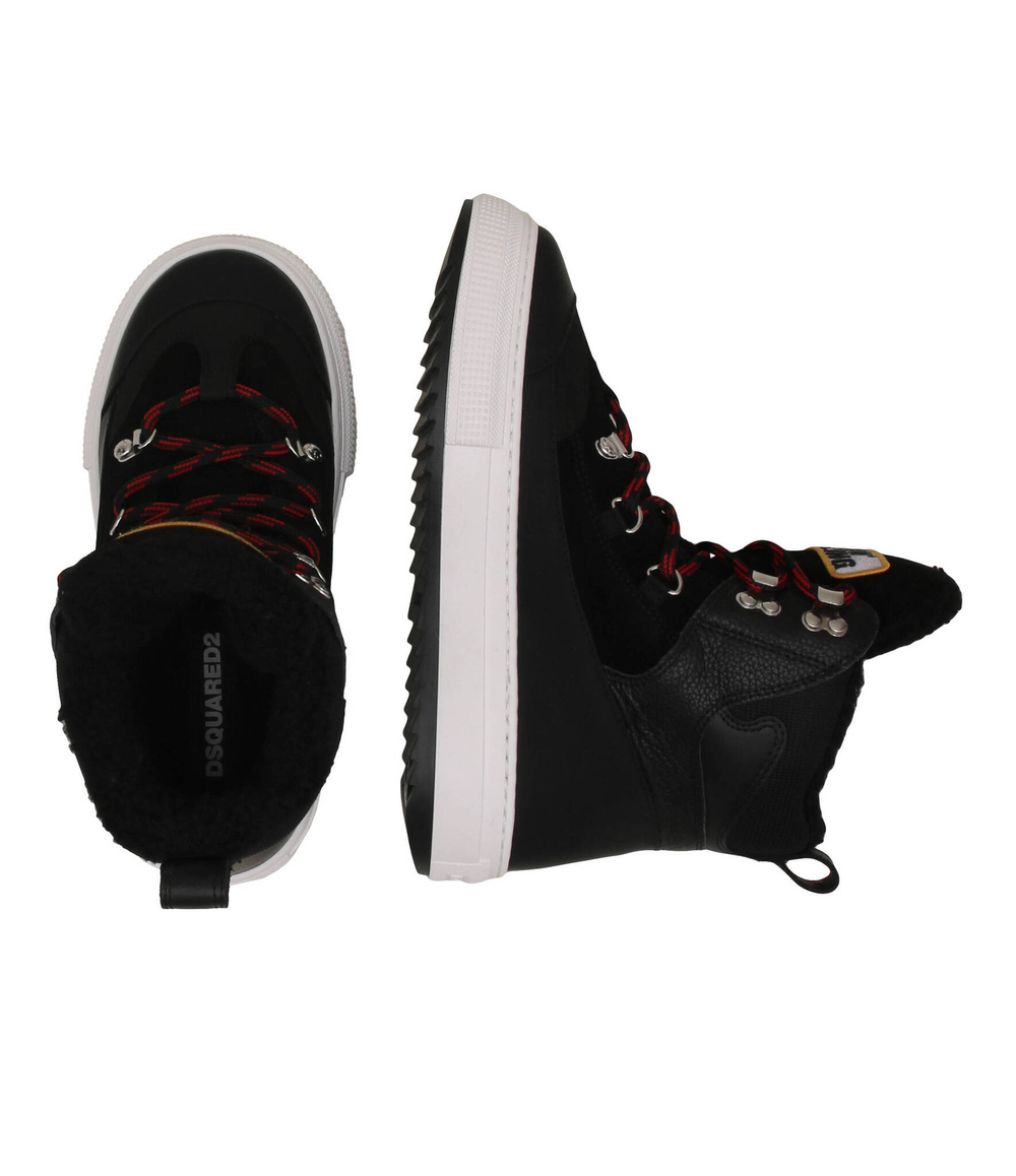 Кожаные угли Dsquared2 - черный(SNW0257 25100041)