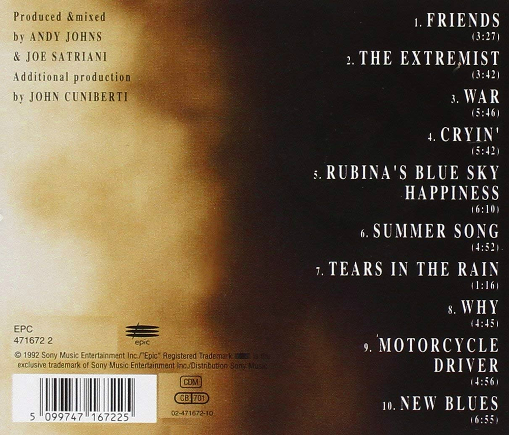 Joe Satriani / The Extremist (CD)