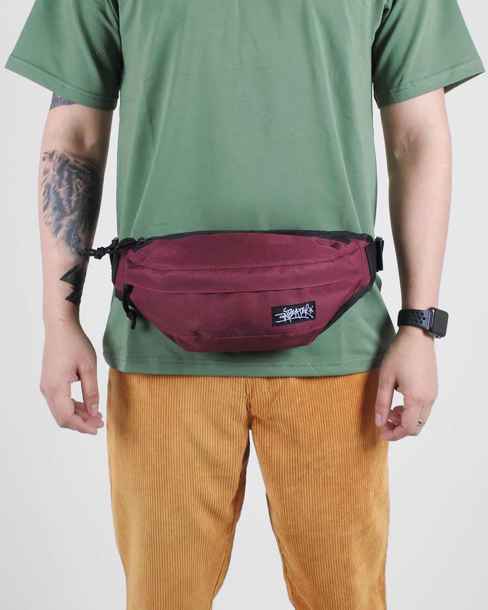 Сумка поясная Anteater Minibag Бордовая