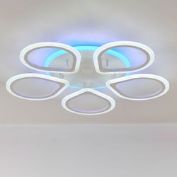 Citilux Транай Смарт CL235A150E RGB Умная люстра Белая