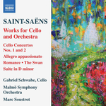 Gabriel Schwabe, Malmo Symphony Orchestra, Marc Soustrot / Saint-Saens: Works For Cello And Orchestra (CD)