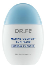 DR.F5 Солнцезащитный флюид с экстрактом ламинарии SPF50+PA++++, 50мл.