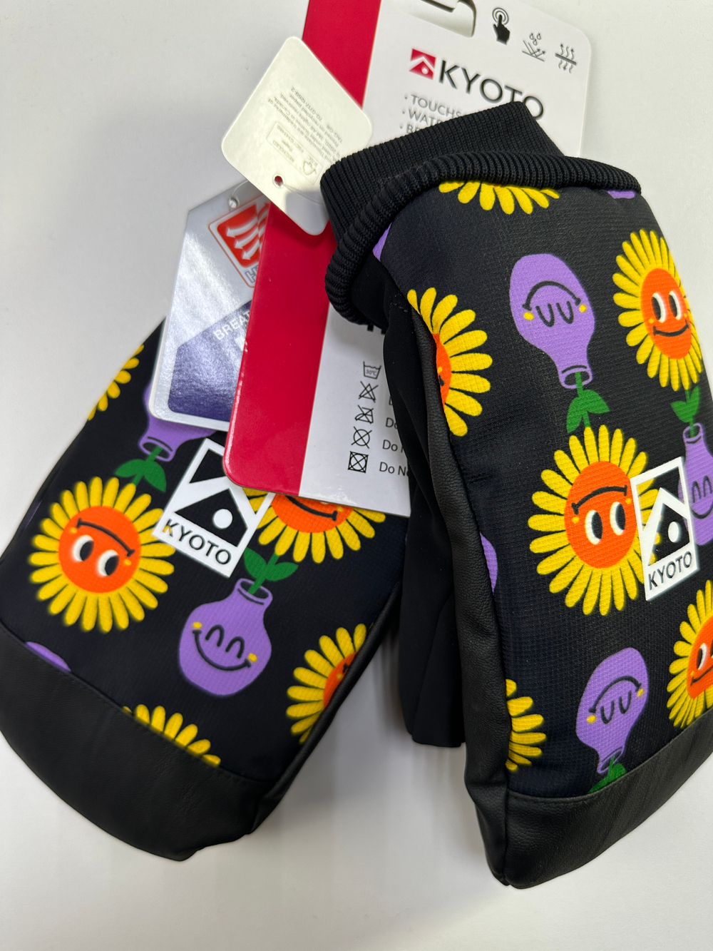 KYOTO варежки SHELTER HIPORA MITTEN (FW24) (SUNFLOWER)