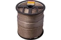 Трос стальной REXANT в ПВХ оплетке d=6 мм, прозрачный (бухта 150м) 09-5260