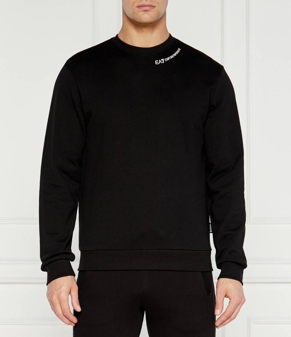 Худи EA7 - черный(6DUM12 PJTKZ)