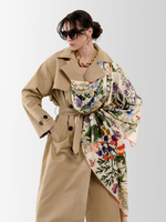 Шаль «Русский полевой букет» 100% шерсть