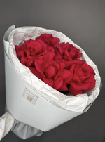 Малиновые французские розы (5шт)