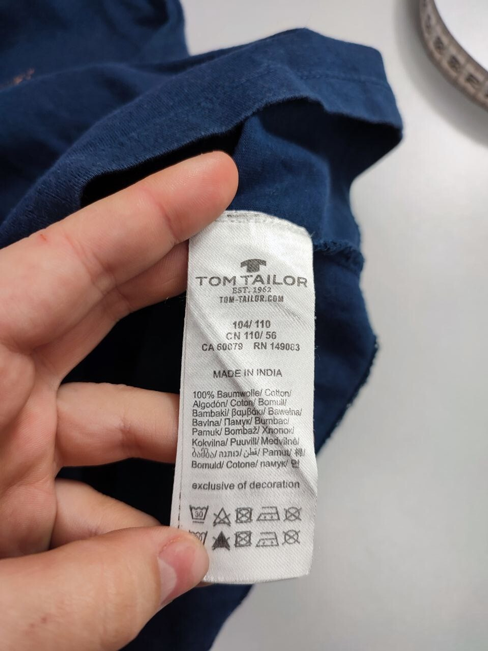 Лонг Tom Tailor стильный на 4/5 лет