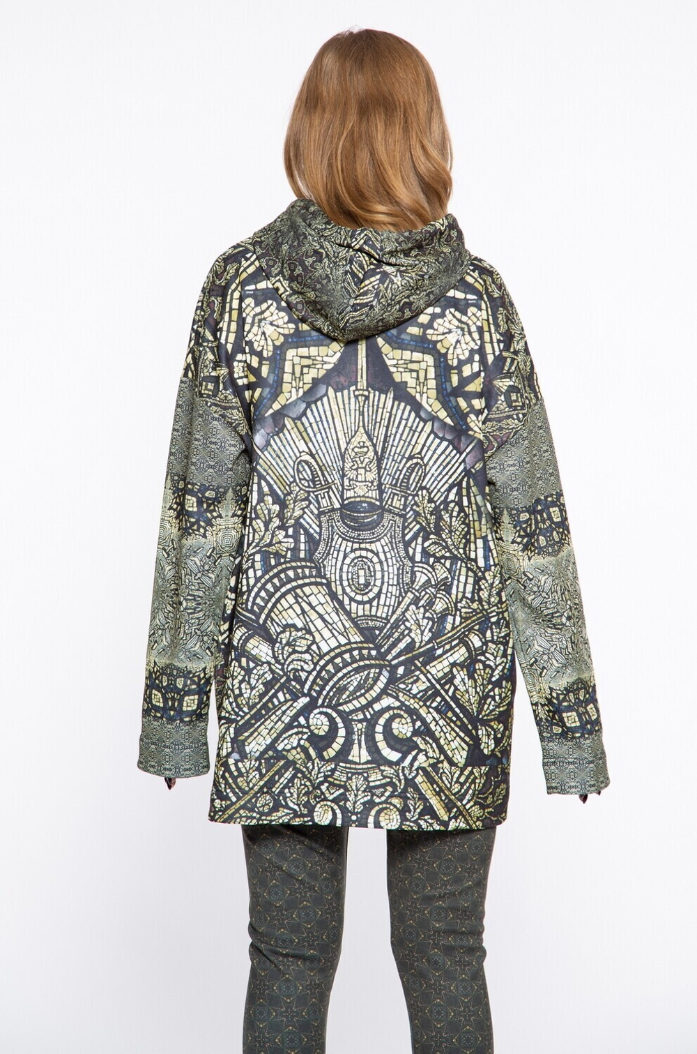 Худи "Три Империи", по мотивам мозаик на ст. метро «Комсомольская», созданным по эскизам Павла Корина