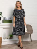 Платье Ронда (черное) П14390-16М LT Collection