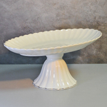 Фруктовница 30,5см на ножке "Золотая линия", 202485