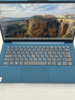 Ноутбук Lenovo IdeaPad 5 14IIL05 (81YH0067RU) 14"/Intel Core i5 1035G1/RAM 8GB/SSD 512GB/Intel UHD Graphics/1920х1080/IPS/Windows 11/Подсветка кл-ры: LED/синий. Состояние: Уценка/ царапины на матрице
