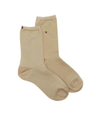 Носки 2 пары TH WOMEN SOCK 2P CF2Y Tommy Hilfiger - бежевый(701227563)