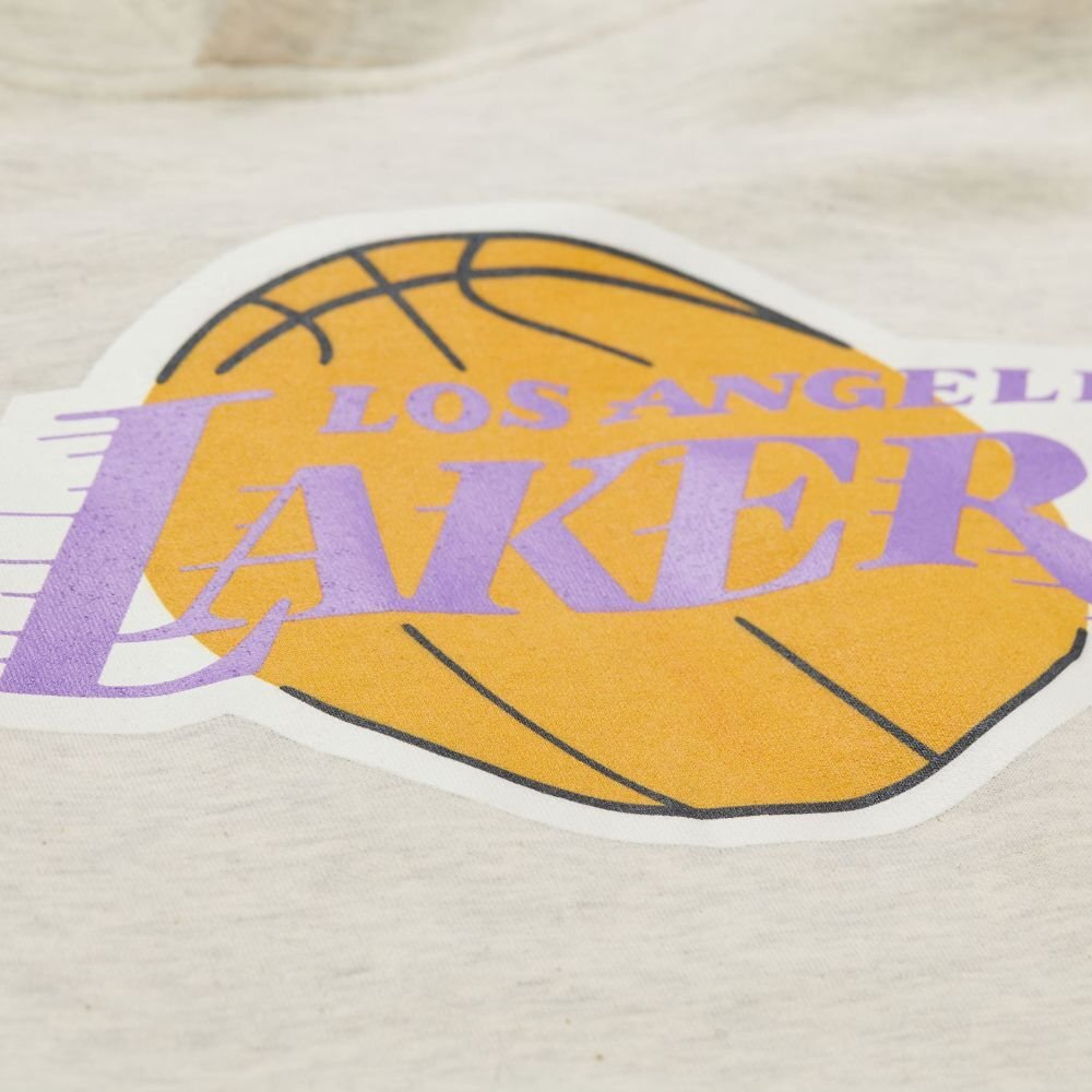 Баскетбольная толстовка Mitchell&Ness NBA Slammin Los Angeles Lakers Beige Sweatshirt
