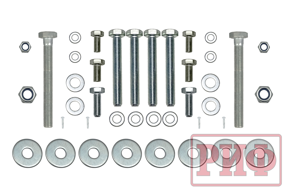 Бампер силовой задний Toyota Land Cruiser 200 2007-2012 с квадратом под фаркоп и фонарями, стандарт РИФ