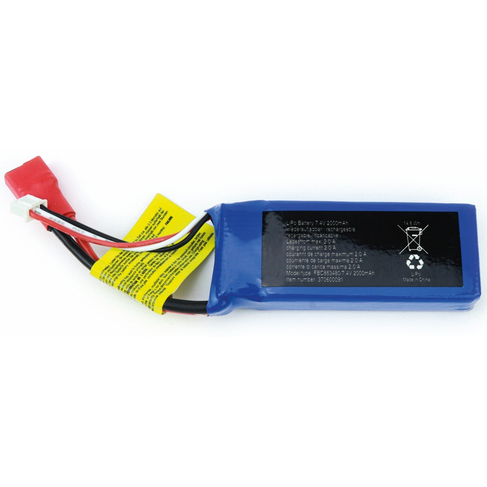 Аккумулятор Carrera RC LiPo 600091 7,4 В 2000 мА·ч — фото 1