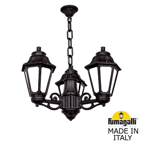 Уличный подвесной светильник Fumagalli ANNA E22.120.S30.AYF1R