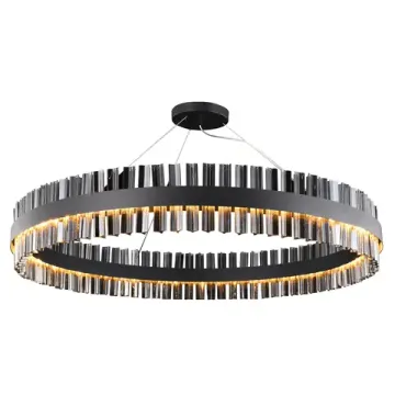 Подвесная люстра 54W 4000K 4262-10P черный Marquis Favourite