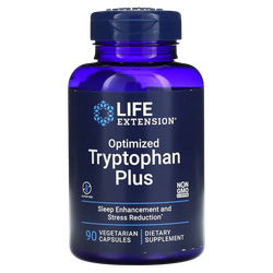 Life Extension Optimized Tryptophan Plus 90caps, Триптофан