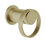 Смеситель для душа Gessi Anello, встраиваемый, однорычажный, на 1 потребителя, внешняя часть, цвет Brass Brushed PVD